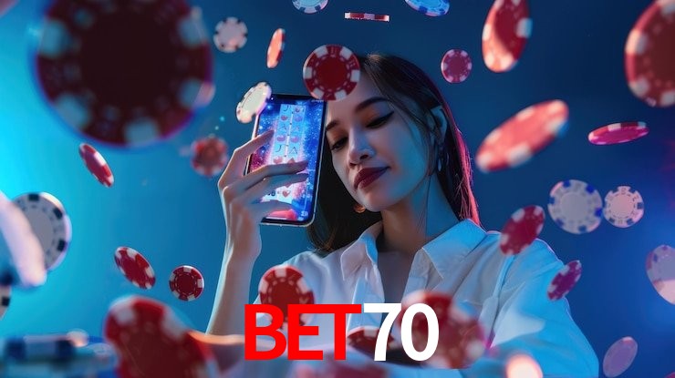 Interface do App Bet70